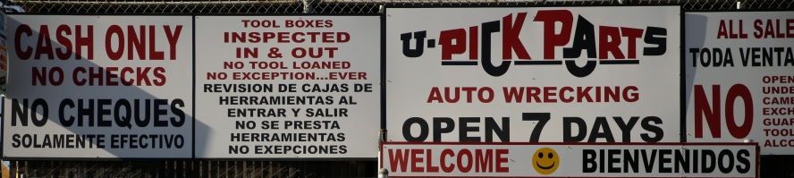 U Pick Parts