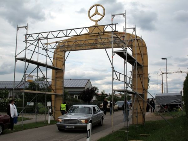 Kühlergrill Aufbau